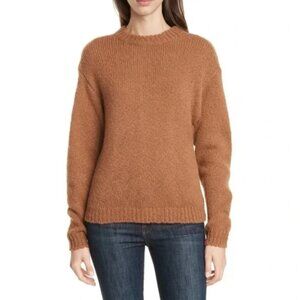 Lewit brown crewneck sweater